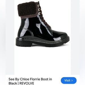 New! Floor sample! See by Chloe Florrie Ankle Boot! Size 39 $350